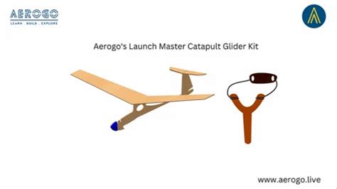 Pale Reddish Brown Color Balsa Wood Aerogos Launch Master Catapult Glider Kit At ₹ 849piece In