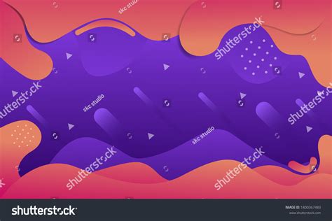 Abstract Wave Background Orange Background Vector Stock Vector Royalty