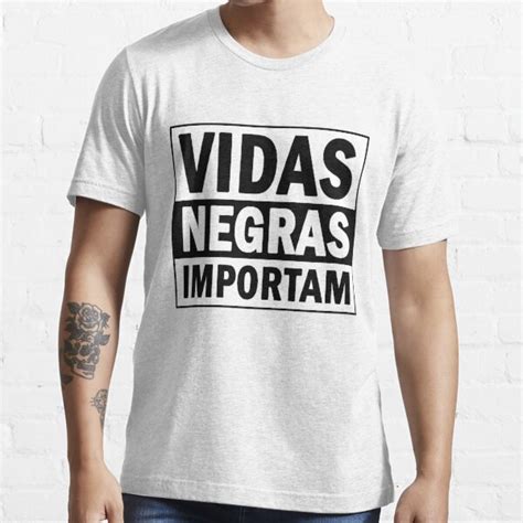 Vidas Negras Importam T Shirt For Sale By Valentinahramov Redbubble