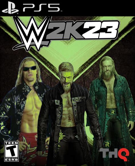 Wwe 2k23 custom cover with edge : r/BrandonDE