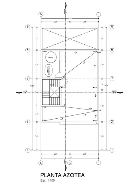 Plano Planta Azotea | PDF
