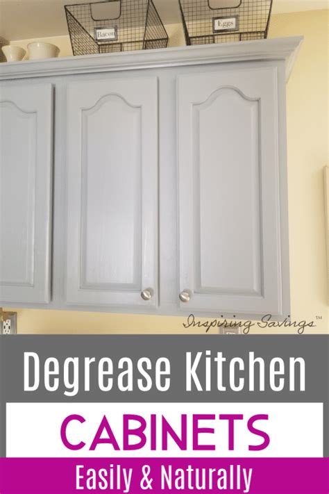 How To Clean Grease And Grime From Kitchen Cabinets Things In The Kitchen