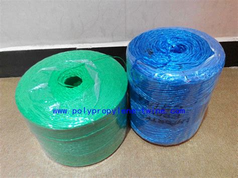 22500D Colorful Twisted Banana Hay Baling Twine Polypropylene String