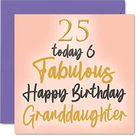 Fabulous Th Birthday Cards For Granddaughter Today Fabulous