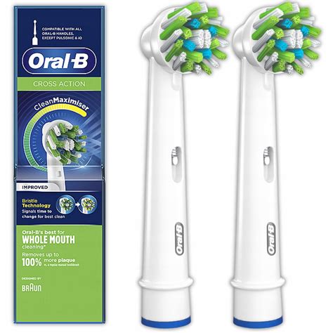 Końcówki Braun Oral B Cross Action Clean Maxi 2szt Do Szczoteczki