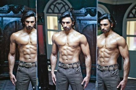 Shirtless Bollywood Men Ranveer Singh