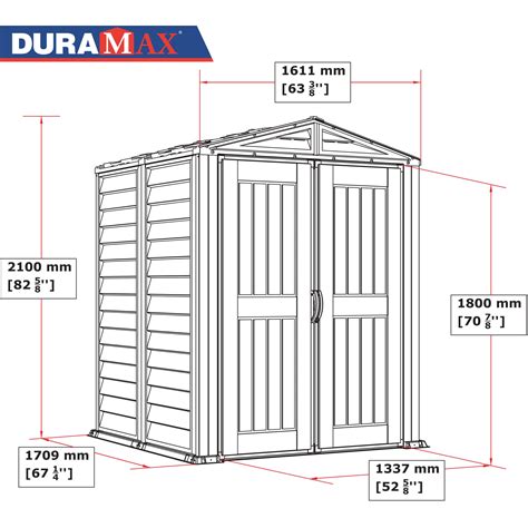 Casuta Gradina Duramax Yard Mate Plus X X Emag Ro