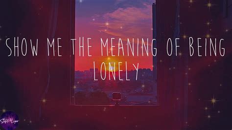 Backstreet Boys Show Me The Meaning Of Being Lonely Lyrics Youtube