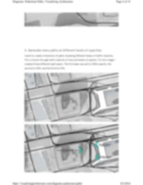 SOLUTION: 03 pedestrian paths site circulation diagram