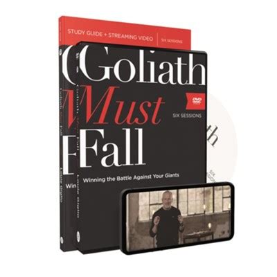 Goliath Must Fall Study Guide With DVD Plus Streaming Louie Giglio