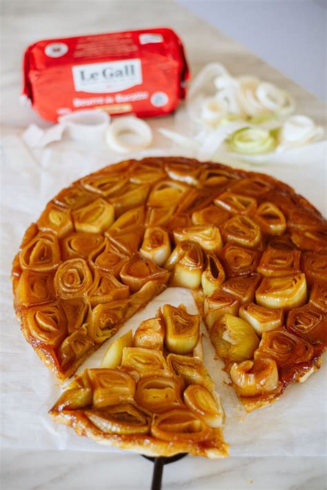 Tarte Tatin De Poireaux Maison Le Gall