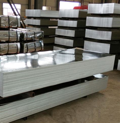 Hot Dipped Galvanized Steel Sheet Zinc Coated High Strength Steel