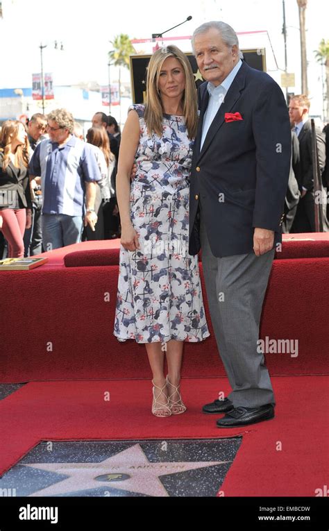 LOS ANGELES, CA - FEBRUARY 22, 2012: Jennifer Aniston & father John ...