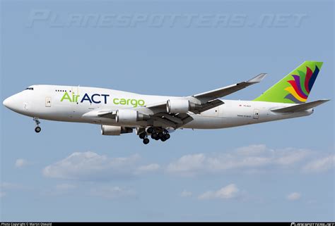 TC ACF ACT Airlines Boeing 747 481 BDSF Photo By Martin Oswald ID