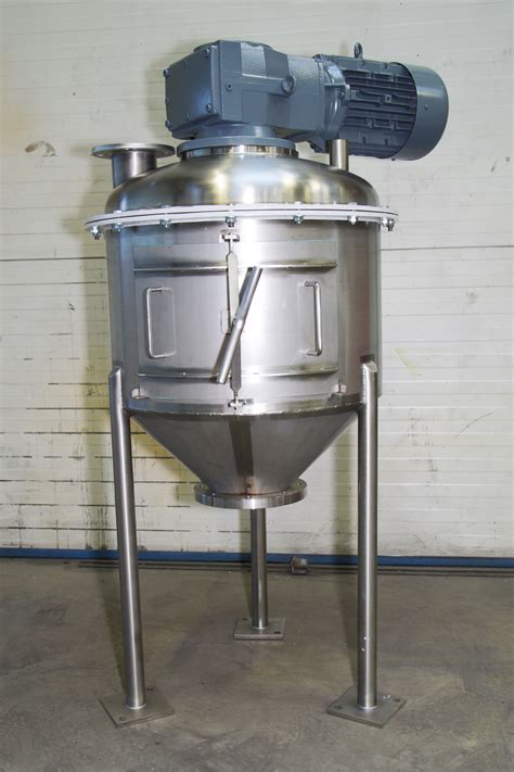 Vertical Ribbon Mixer For Powders And Pastes Heilig Mixing Technology