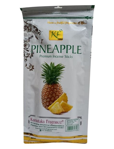 Karnataka Fragrance Wood And Charcoal Pineapple Premium Incense Sticks