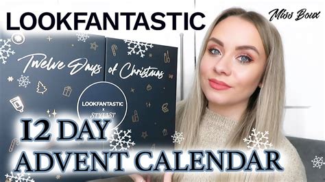 Lookfantastic X Stylist 12 Day Beauty Advent Calendar 2021 Unboxing £