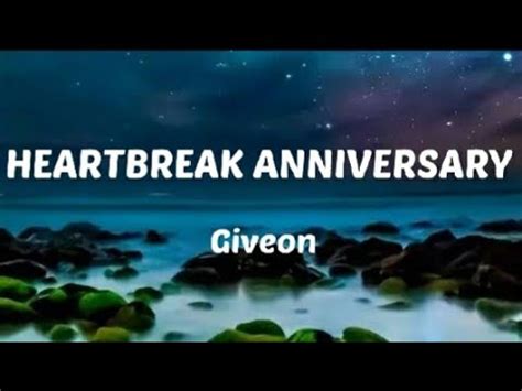 Heartbreak Anniversary Giveon Lyrics YouTube