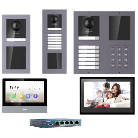 Hikvision IP Modular Video Intercom Kit Builder