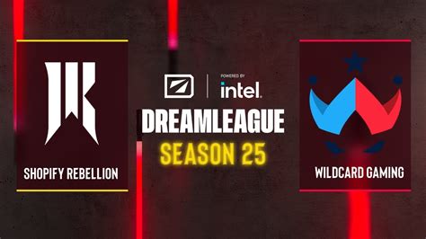 Dota2 Shopify Rebellion Vs Wildcard Gaming DreamLeague Season 25