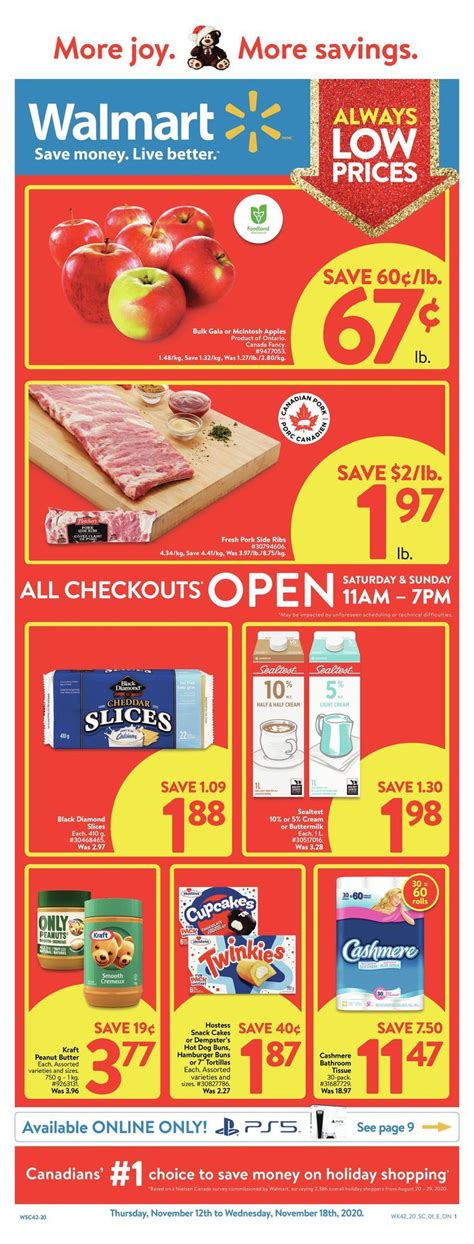 Walmart Canada Weekly Flyers Flyer Weekly Flyer Walmart