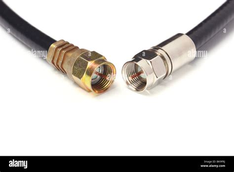 Professional cable tv connectors Stock Photo - Alamy