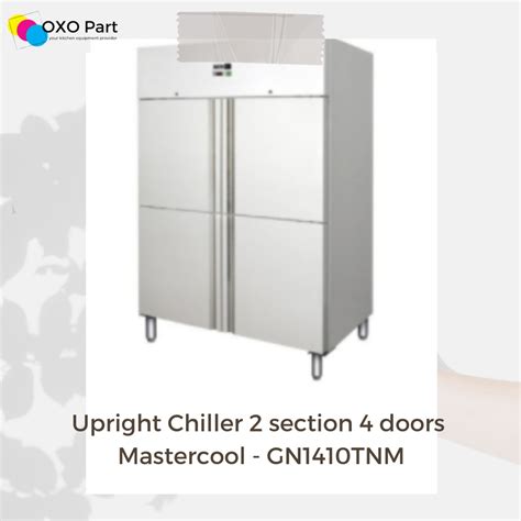 Jual Upright Chiller Section Doors Stainless Steel Mastercool