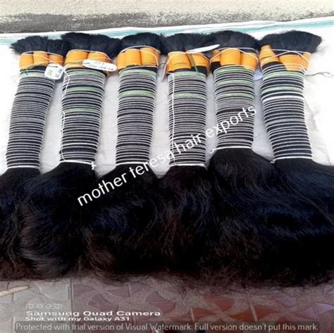 2022 Best Quality Remy 100 Virgin Single Drawn Human Indian Hair