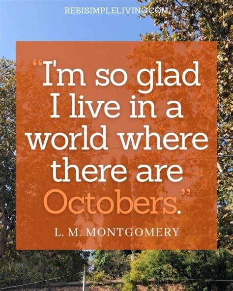 25 Beautiful October Quotes To Get You Excited For Fall