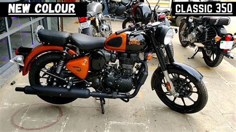 Royal Enfield Classic 350 Bs6 New Color 2021 Orange Ember Price