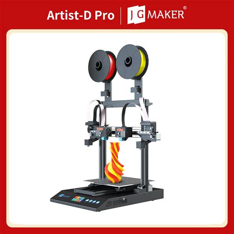 JGMAKER Artist D 3D Printer IDEX Dual Independent Extruder Direct Drive