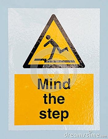 Mind The Step Sign Stock Photos - Image: 24269323