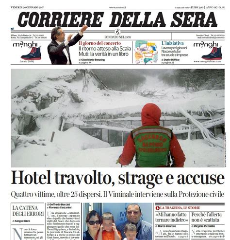 Rigopiano La Storia Della Tragedia Dell Hotel Le Vittime La