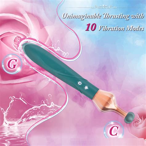 Rechargeable Waterproof Vibrating Clitoris Stimulator Massager With 10 Frequency Vibrations For