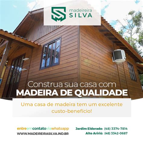 Construa madeiras de qualidade Madeireira Silva Palhoça