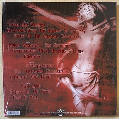 Dimmu Borgir Puritanical Euphoric Misanthropia Lp Buy From Vinylnet