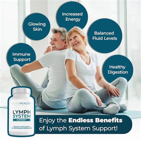 Lymph System Support Supplement, Lymphatic Drainage Supplement With Dandelion Extract, Reduce ...