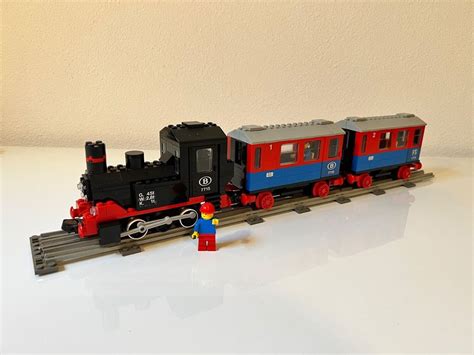 Lego Volt Eisenbahn Nr Dampflok Mit Personenwaggons Kaufen