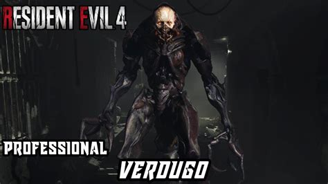 Resident Evil Remake Verdugo Professional No Damage Weapons