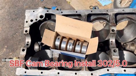 How To Install Cam Bearings In Ford Sbf Youtube