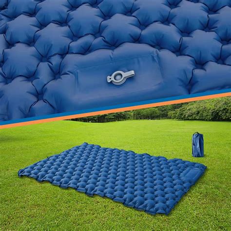 Evuru Kasur Matras Angin Double Inflatable Moistureproof Foldable Er