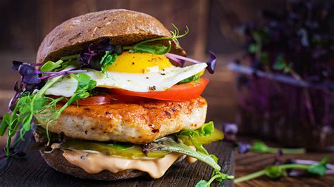 The Key Ingredient For Perfectly Juicy Chicken Burgers