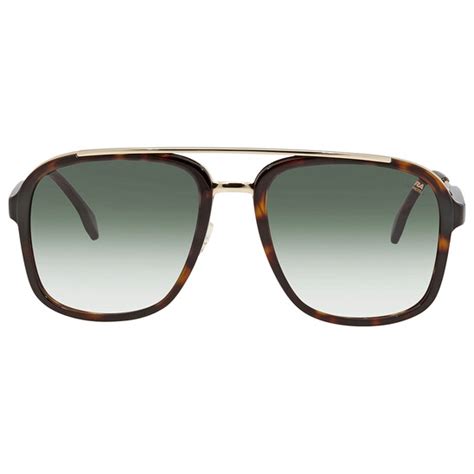 Carrera Green Gradient Square Unisex Sunglasses Carrera 133s 021k9k 57 762753582294