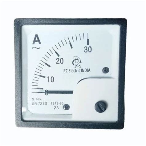 Rc A Square Analog Meter At Piece Ac Analog Voltmeter In New