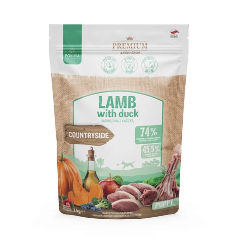 Premium Selection Lamb With Duck Puppy Pokusa