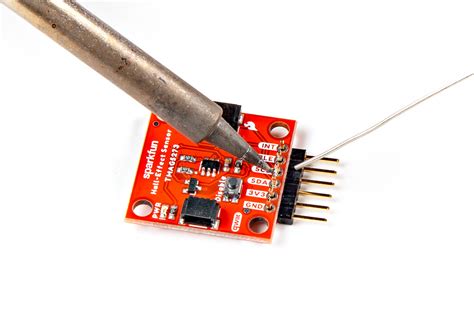 Hardware Assembly Hookup Guide Sparkfun Qwiic Hall Effect Sensor