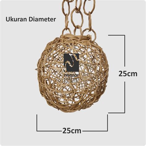 Jual Kap Lampion Rotan Lampu Hias Gantung Dan Dinding Cafe Restoran