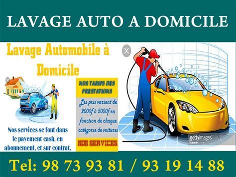 Lavage Auto Domicile Lom Lome Infos Information Togolaise