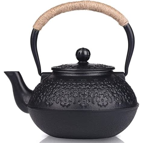 Personalized Black Teaware Japanese Tea Kettle Traditional Style Small