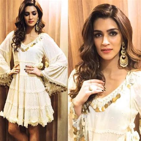 Kriti Sanons Chic Styling During Raabta Promotions Is Perfect For The